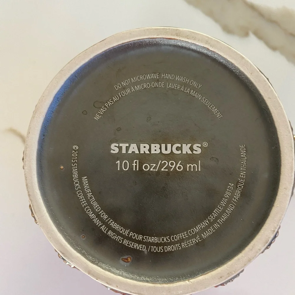 Starbucks 2015 Mermaid scale mug - like New set of two - Picture 3 of 5